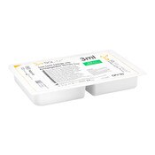 SOL-M 3mL Luer Lock Syringe, tray